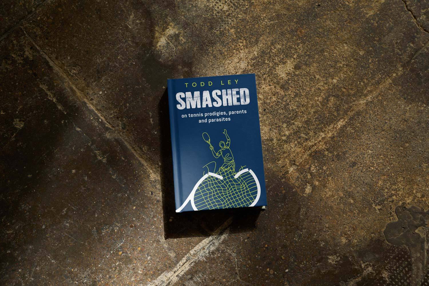 Smashed Book Mockup